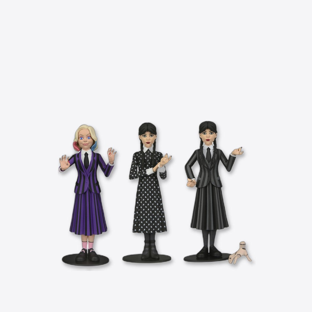 Surtido figuras neca wednesday addams toony terrors 12 unidades (imagen 4 de 6)