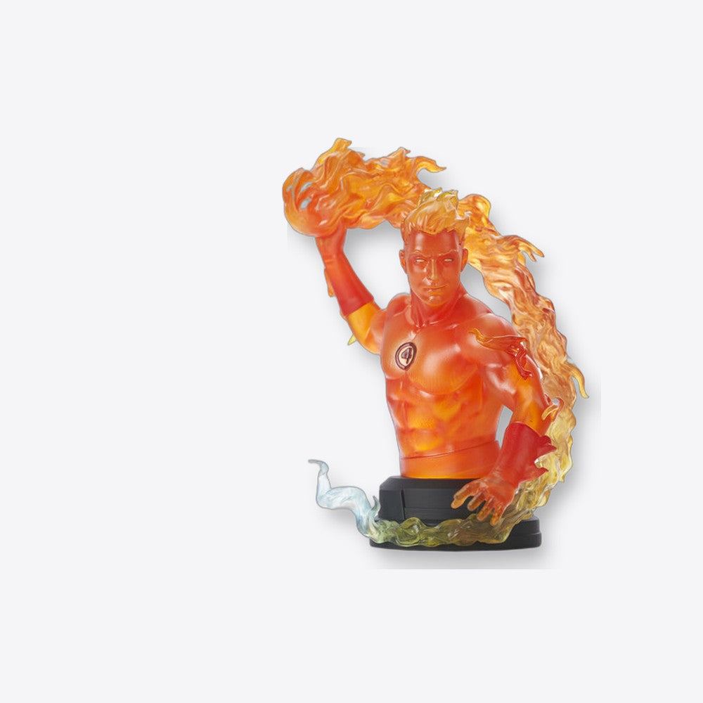 Neca Figura mini busto diamond marvel comic human torch 1 - 6 scale (imagen 4 de 6)