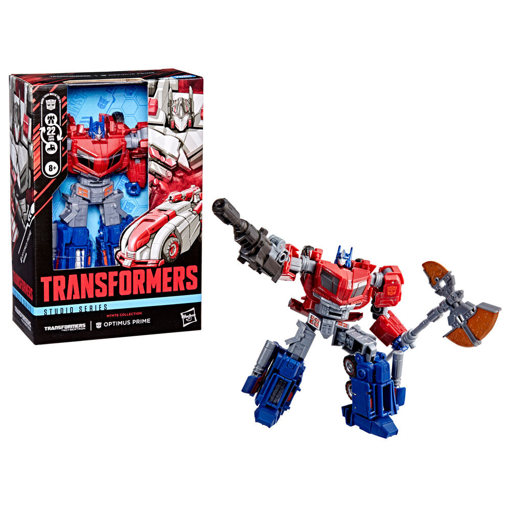 Hasbro Figura Optimus Prime MTMTE Collection War of Cybertron Transformers 16,5cm (imagen 4 de 6)