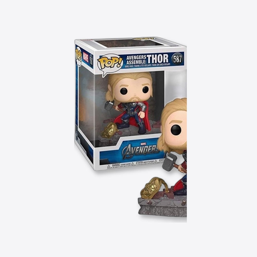 Funko pop deluxe marvel los vengadores avengers thor assemble 45635 (imagen 3 de 6)