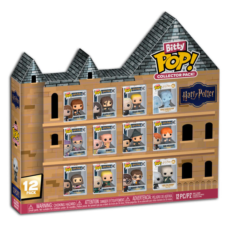 Funko Figura Bitty POP Multipack Harry Potter 12pzs