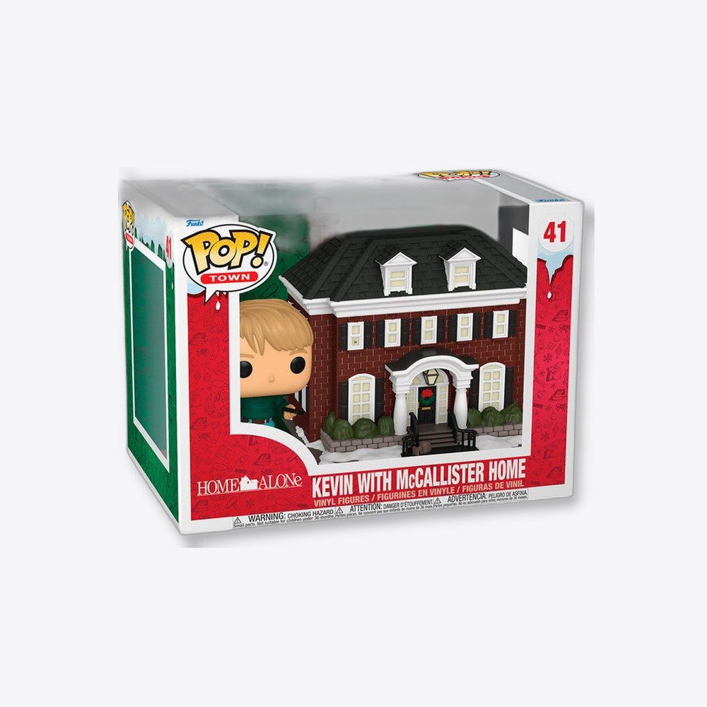Funko Figura POP Town Home Alone Kevin with McCallister Home (imagen 3 de 6)