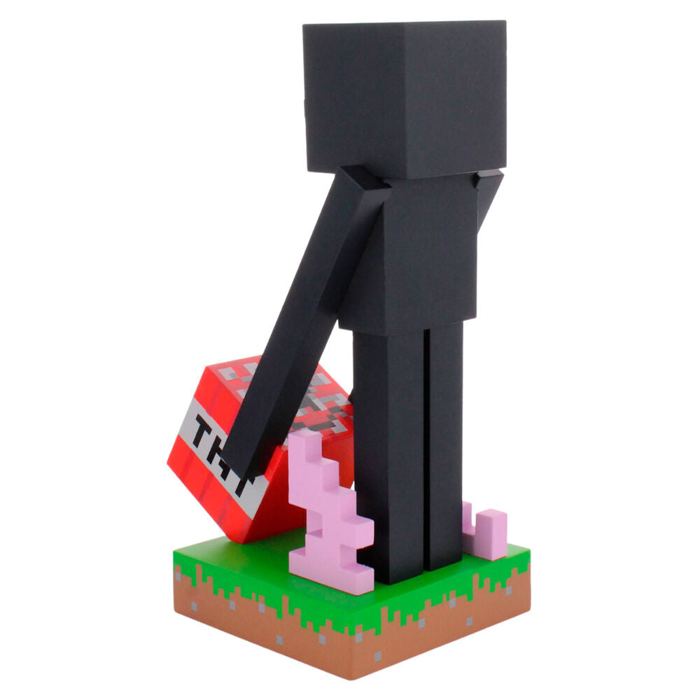 Minecraft Cable Guy Enderman Soporte Figura 20cm