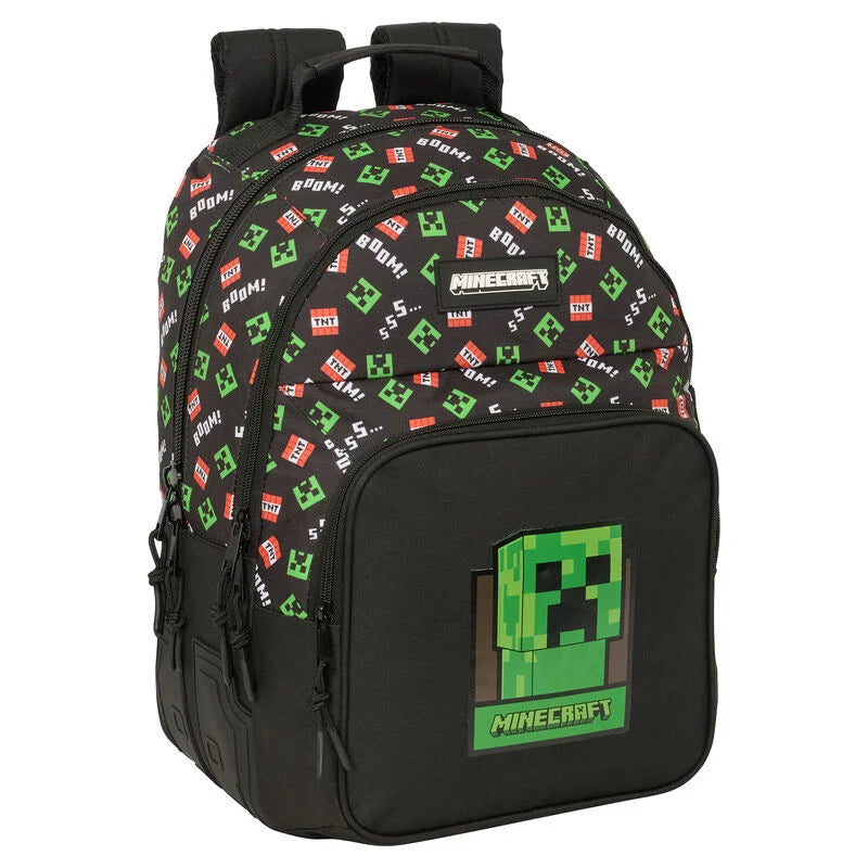 Safta Mochila Minecraft 42cm adaptable