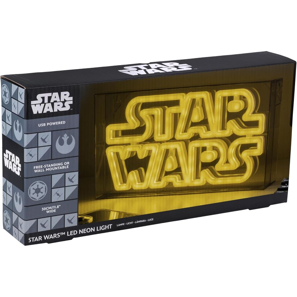 Star Wars Lámpara LED Neón Logo Paladone