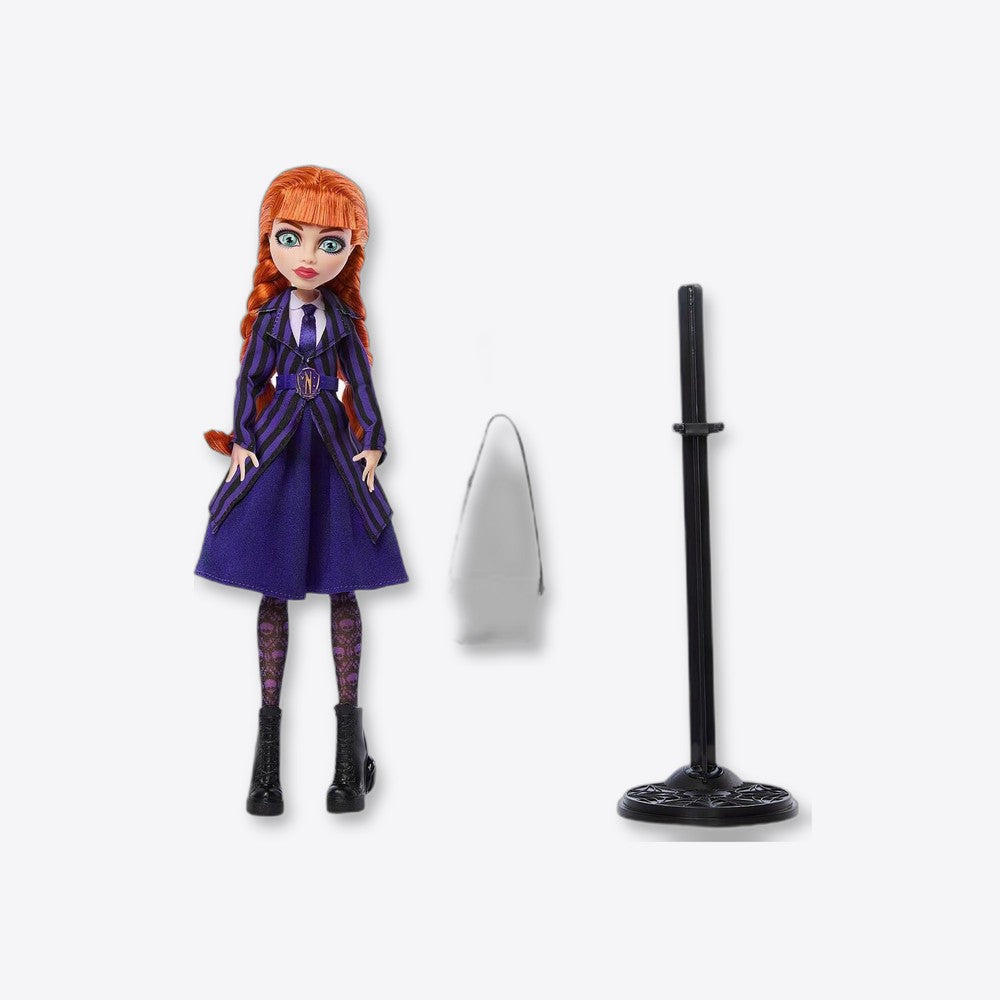 Mattel Muñeca Agnes Miercoles Wednesday Monster High (imagen 6 de 6)