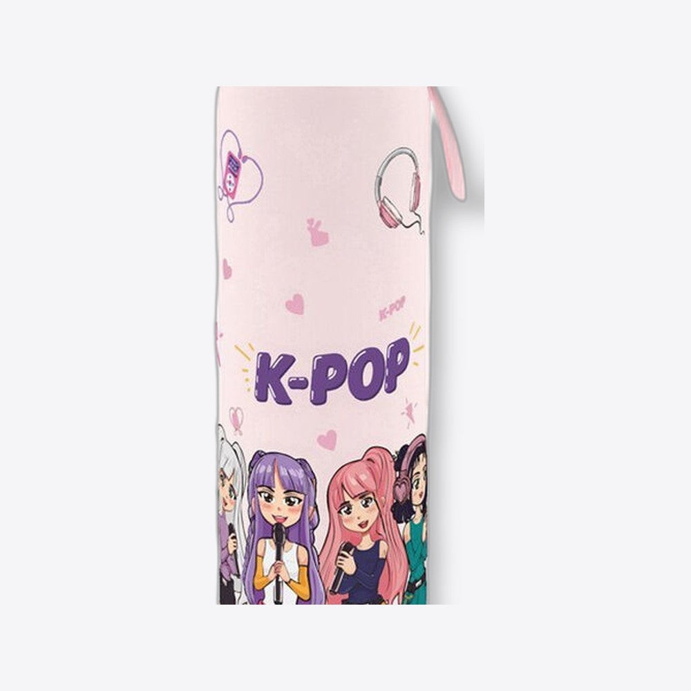 Lovely Story Botella termica con altavoz Pink KPop 600ml (imagen 5 de 6)