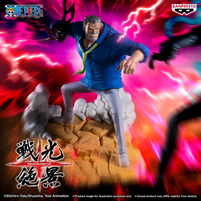 Banpresto Figura Monkey D.Garp One Piece 19cm (imagen 4 de 5)