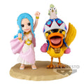 Banpresto Figura world collectable Log Series Nefeltari Vivi & Karoo One Piece 7cm