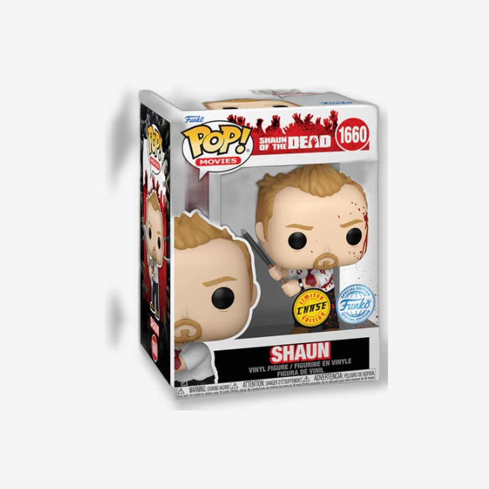 Funko Figura POP Zombies Party Shaun Exclusive Chase (imagen 3 de 6)