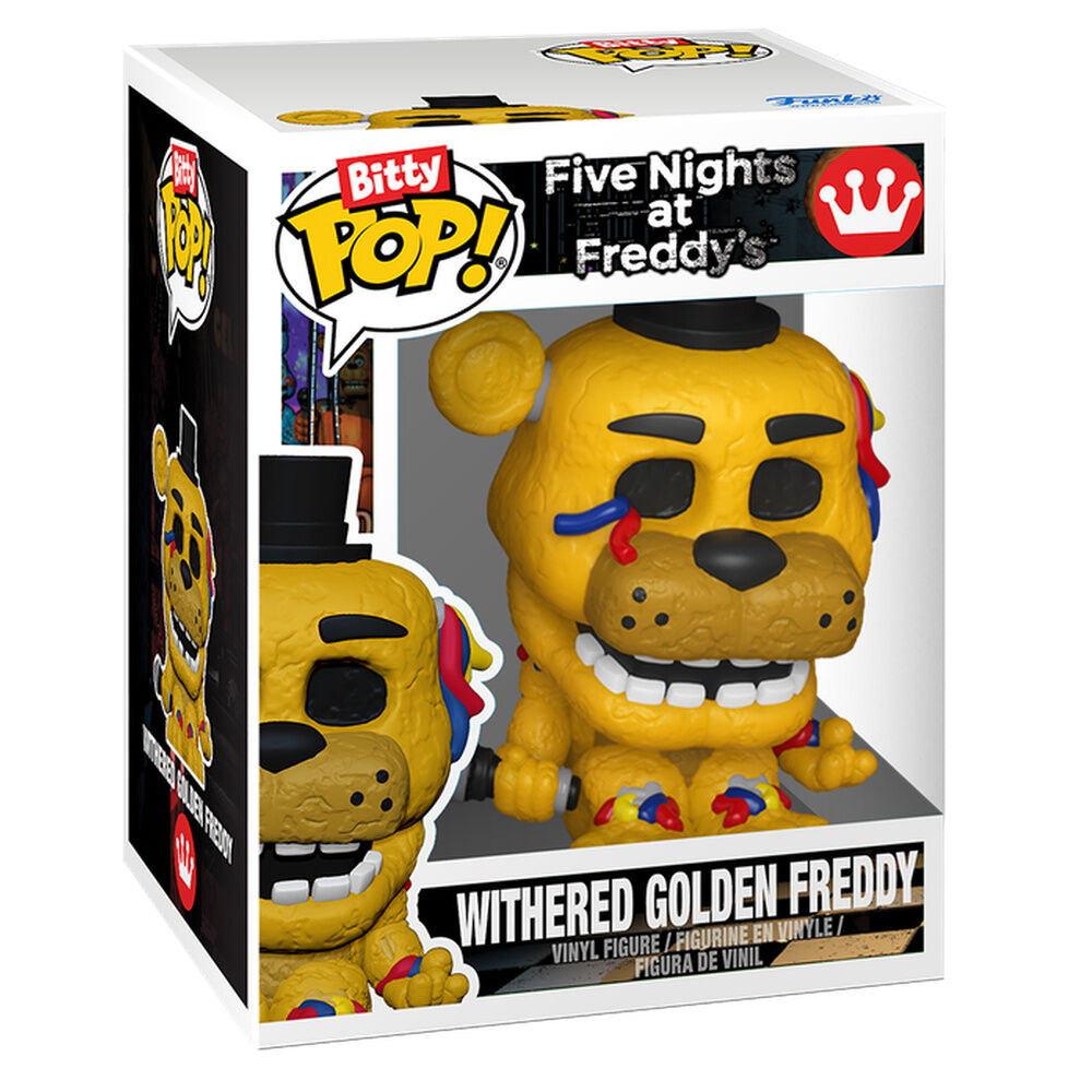 FNAF Bitty POP Blister 4 Figuras Edición Limitada Funko Colección