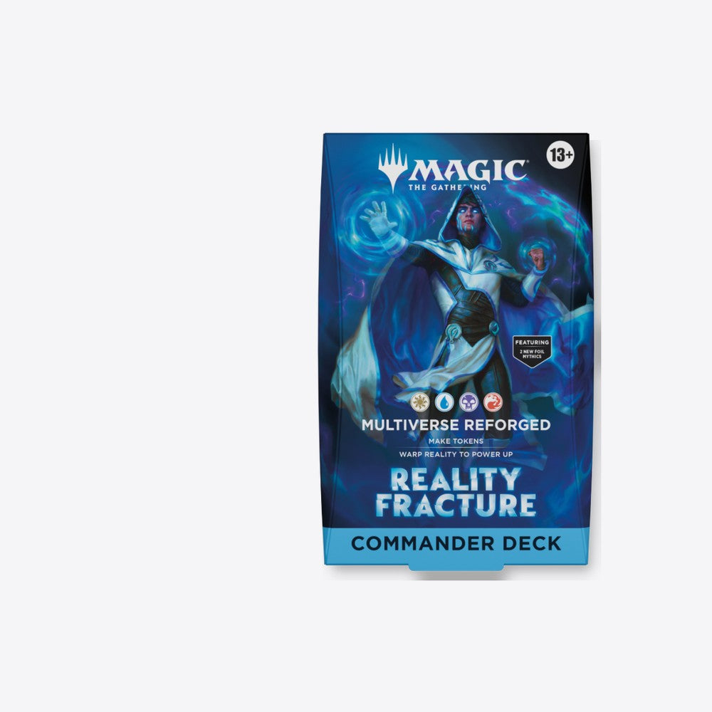 Wizards Of The Coast Juego de cartas magic the gathering reality fracture commander deck inglés 4 unidades (imagen 4 de 6)