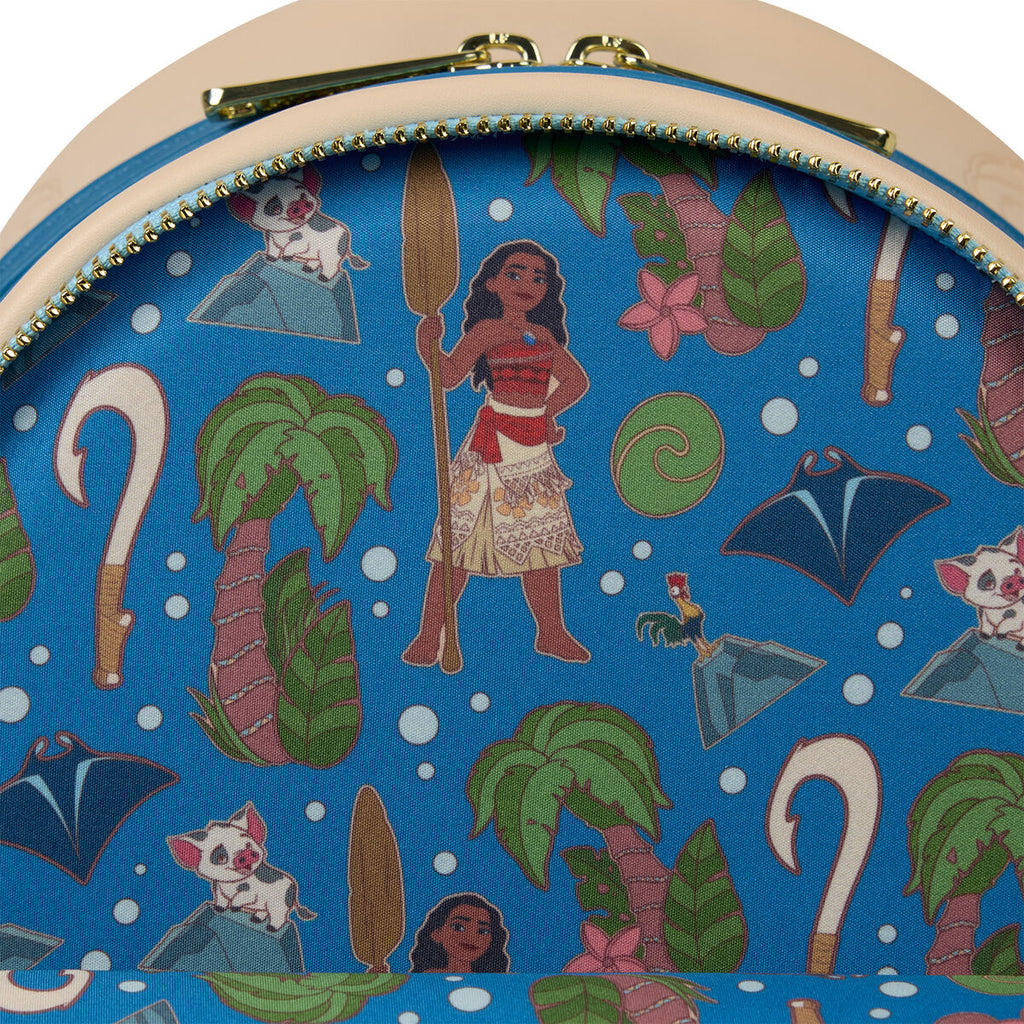 Mochila Vaiana Moana Disney Loungefly 26cm (imagen 5 de 6)