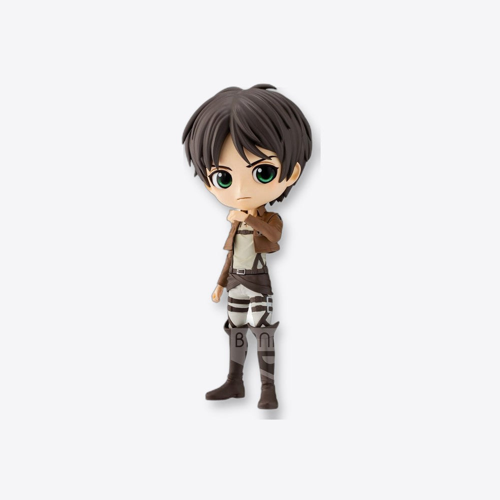 Banpresto Figura Eren Yeager Ver.B Attack On Titan Q posket 14cm (imagen 2 de 6)