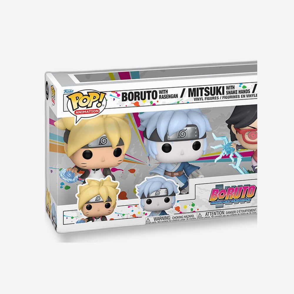 Funko Blister 4 figuras POP Boruto Exclusive (imagen 4 de 6)