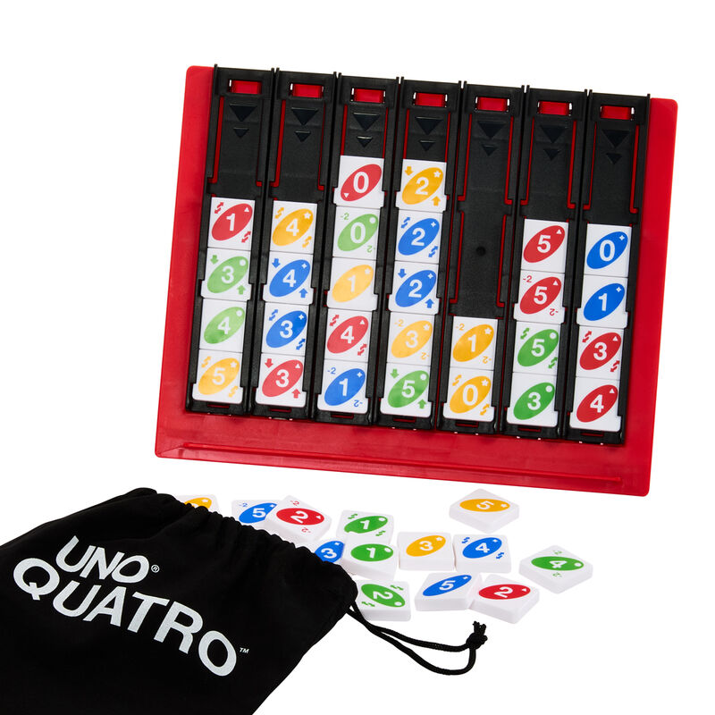 UNO Quatro - Juego Mesa | Mattel
