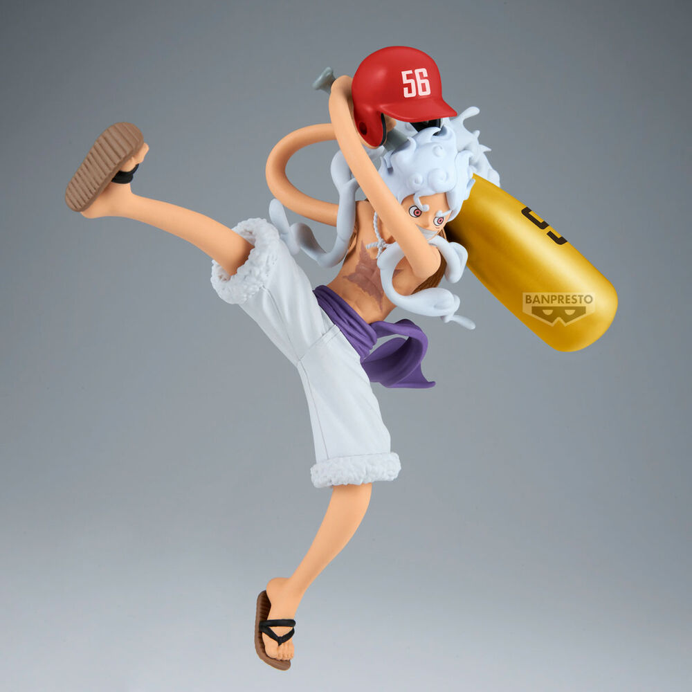 One Piece Figura Luffy Gear 5 Battle Record 17cm Banpresto