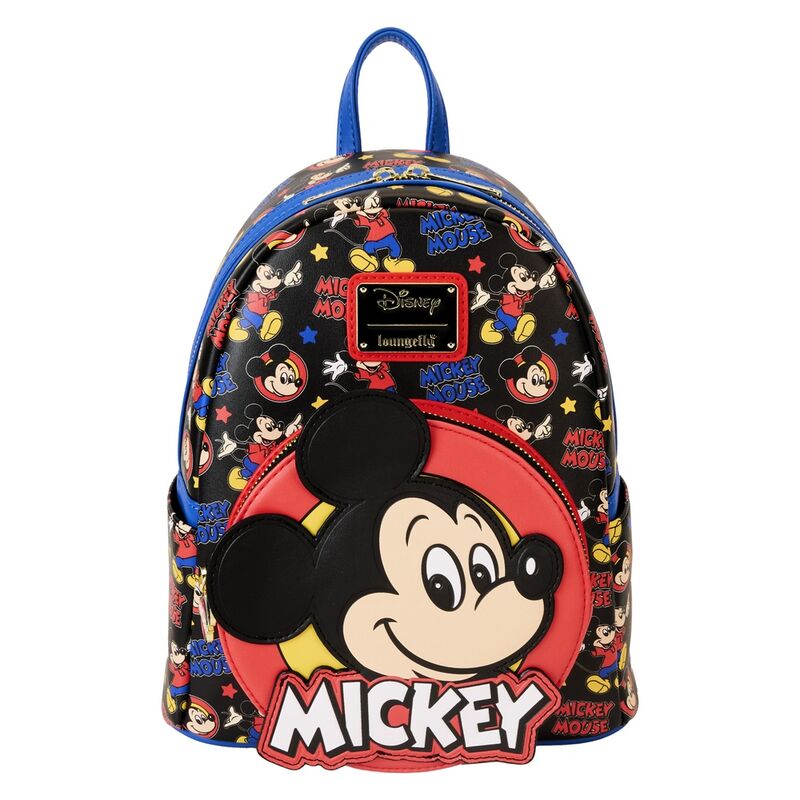 Mochila Mickey and Friends Classic Disney Loungefly 26cm (imagen 2 de 7)