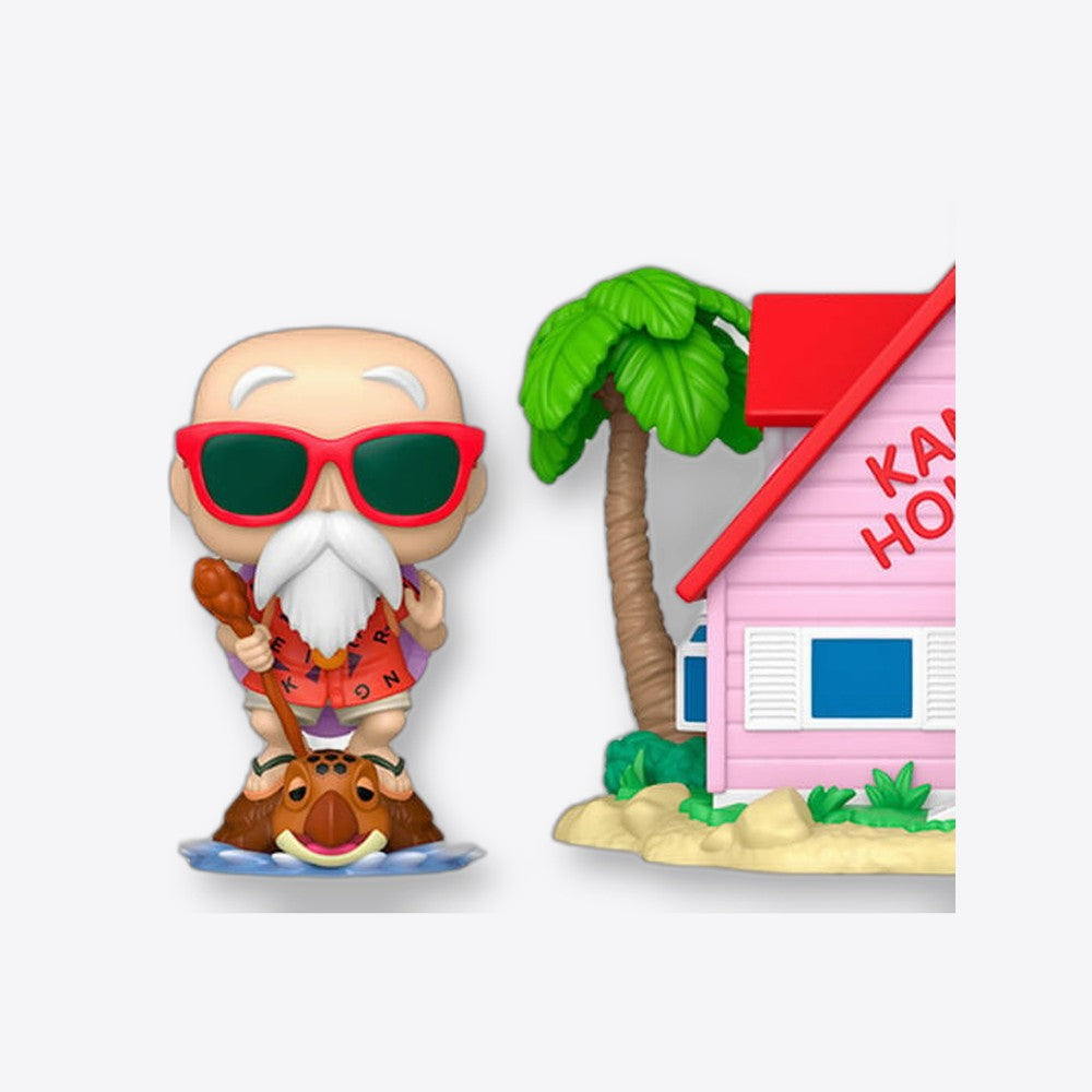 Funko Figura POP Town Dragon Ball Master Roshi At Kame House (imagen 4 de 6)