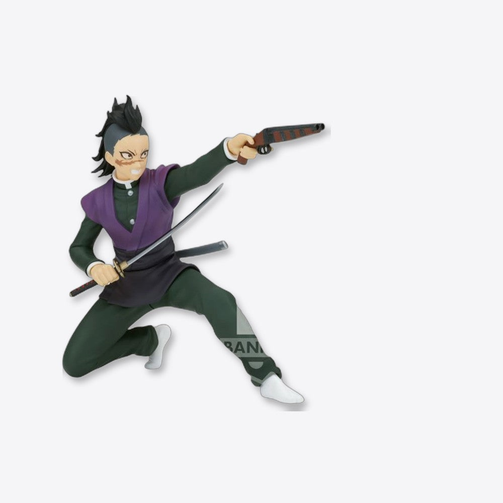 Figura banpresto demon slayer kimetsu no yaiba vibration stars genya shinazugawa 12cm (imagen 6 de 6)
