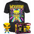 Funko Set figura POP & Tee Marvel Wolverine Black Light