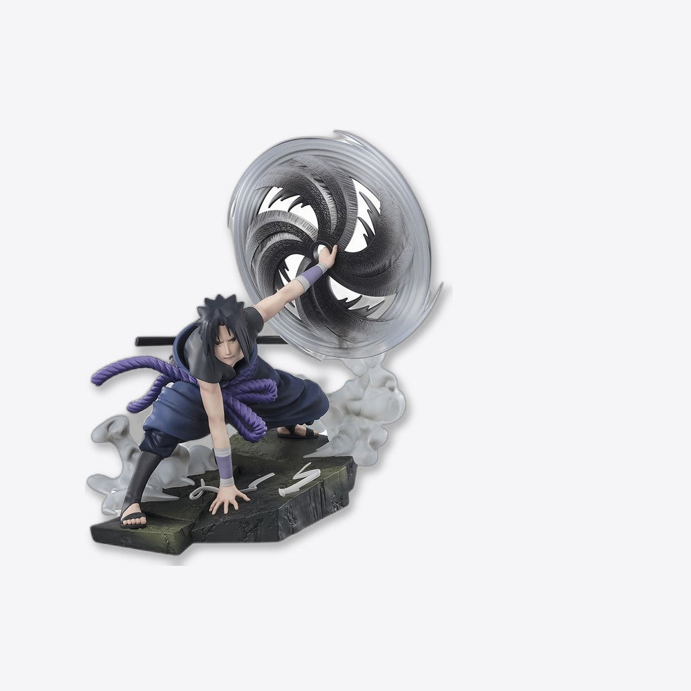 Figura tamashii nations figuarts zero extra battle naruto sasuke uchiha the light & dark of the mangekyo (imagen 6 de 6)