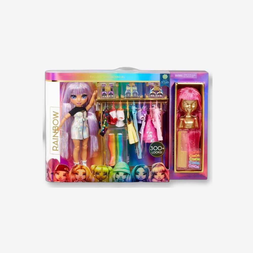 Mga Muñeca Avery Fashion Studio Rainbow High 25cm (imagen 3 de 6)