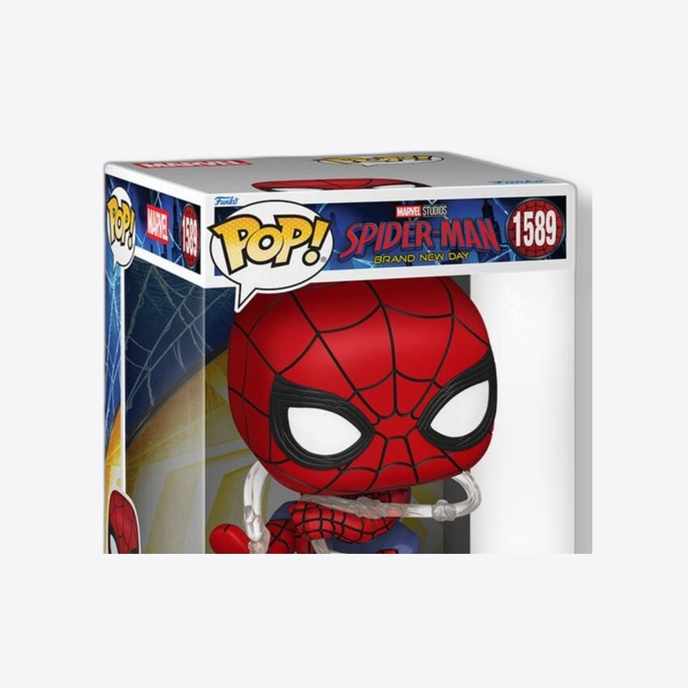 Funko Figura POP Jumbo Marvel  Spiderman Brand New Day Spider-Man (imagen 4 de 6)