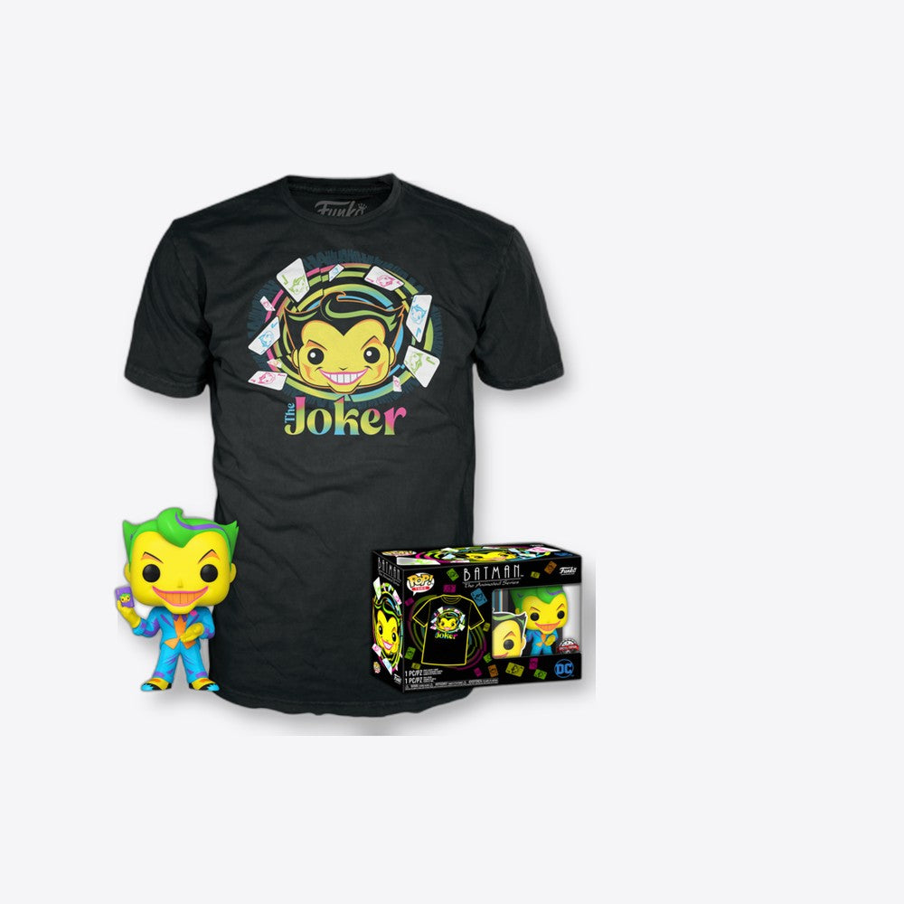 Funko Set figura POP & Tee DC Comics Batman Joker Exclusive (imagen 6 de 6)
