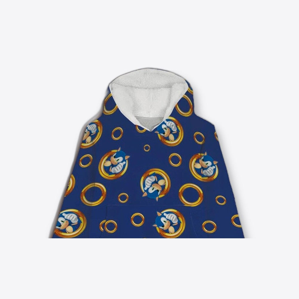 Sega Bata sudadera oversize Sonic the Hedgehog coral adulto (imagen 4 de 6)