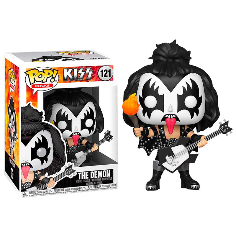 KISS Figura POP The Demon Funko Coleccionable