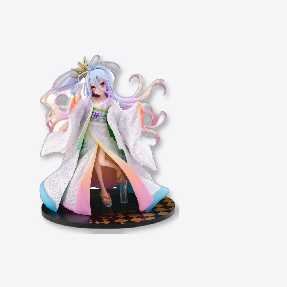 Figura good smile company no game no life 1 - 7 scale shiro shiromuku 22.5cm (imagen 6 de 6)