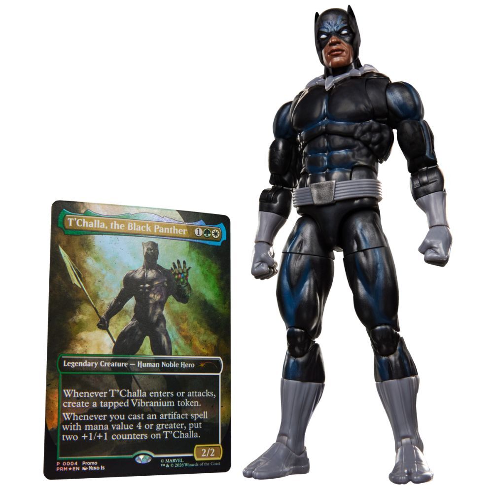 Hasbro Figura Black Panther Magic The Gathering Marvel Legends Series 15cm (imagen 5 de 10)