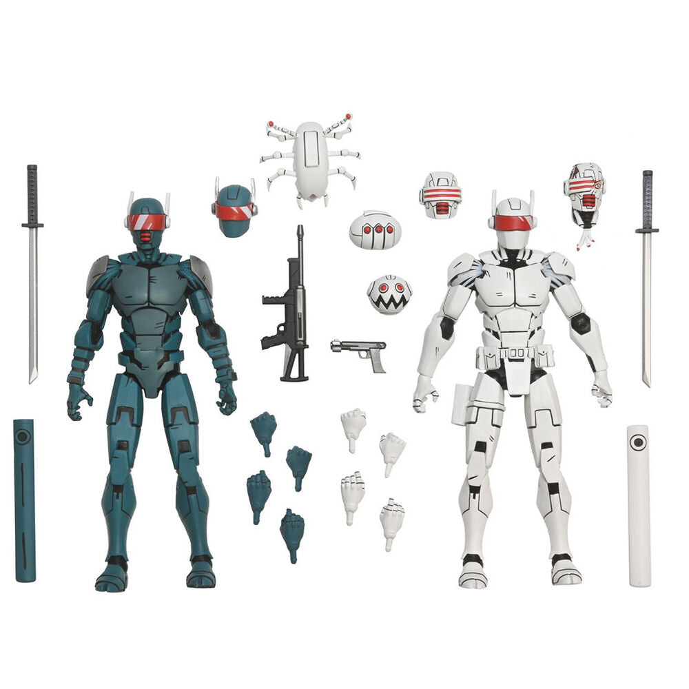 Neca Set 2 figuras Synja Patrol Troop Reinforcements Teenage Mutant The Last Ronin Tortugas Ninja 18cm (imagen 2 de 6)