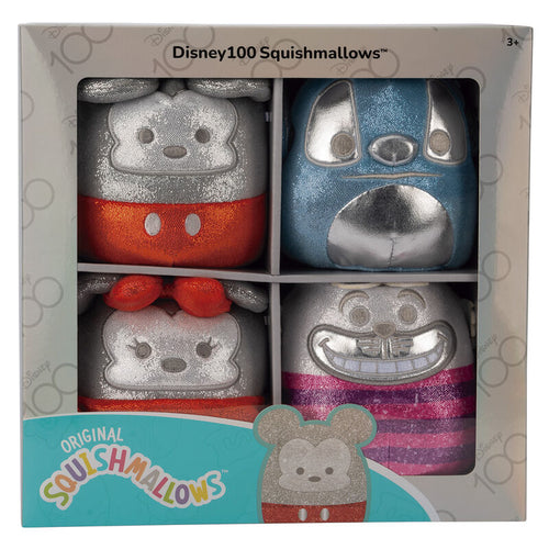 Jazwares Blister 4 peluches Disney Squishmallows 12cm (imagen 2 de 6)