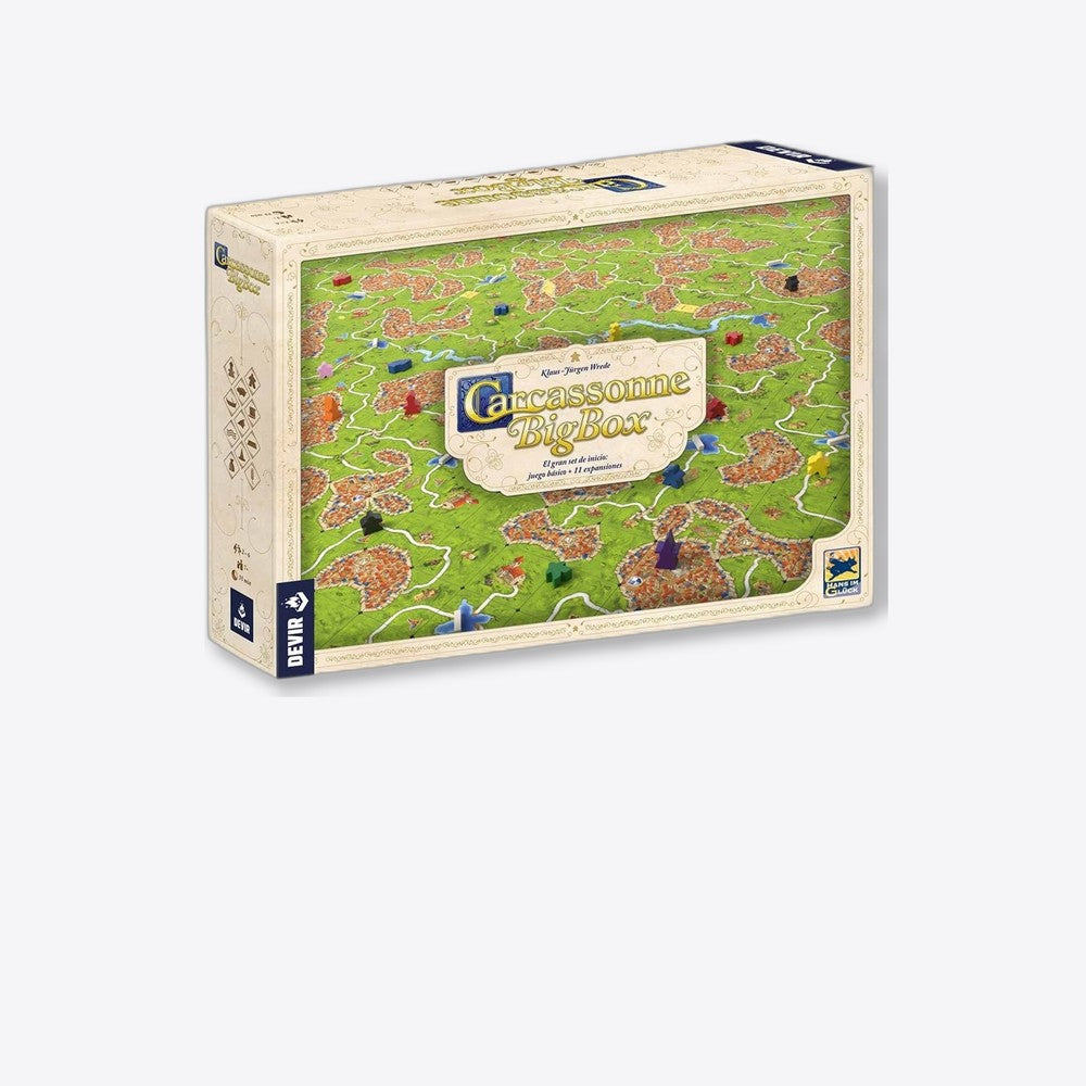 Juego de mesa devir carcassonne big box (imagen 6 de 6)