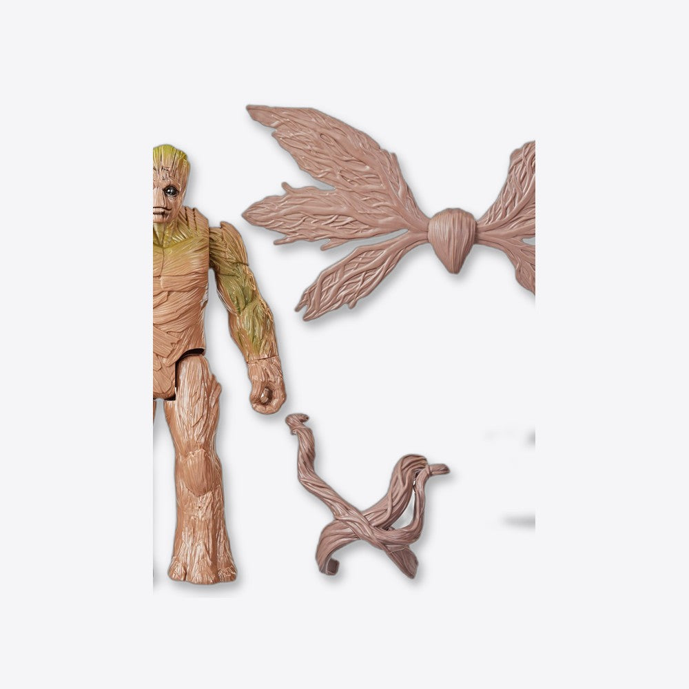 Figura hasbro marvel blast n' battle guardianes de la galaxia groot (imagen 5 de 6)
