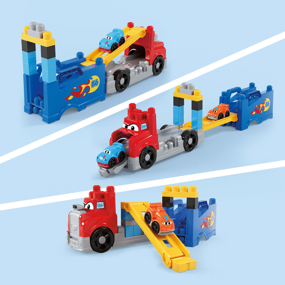 Fisher-Price Camion de Carreras y Construccion MEGA Bloks 19pzs (imagen 4 de 6)