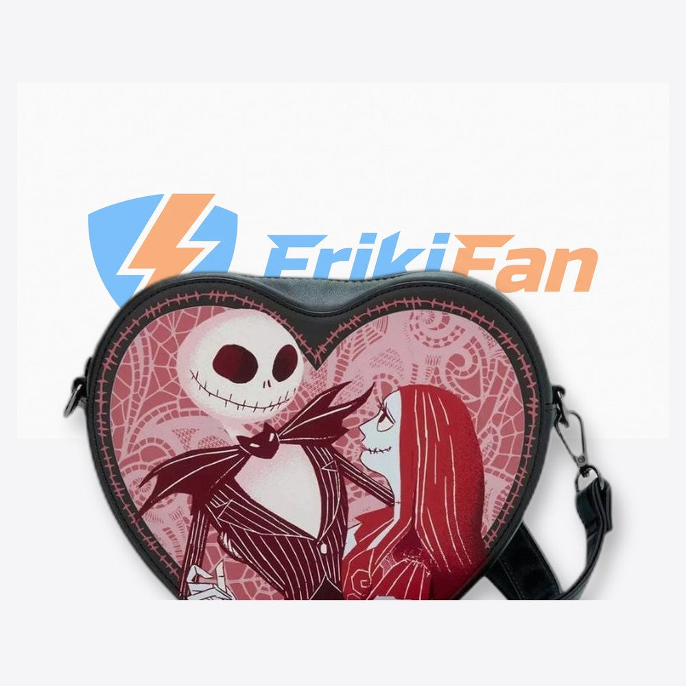Bolso Bandolera Jack And Sally Heart Pesadilla Antes De Navidad Disney Loungefly (imagen 5 de 6)