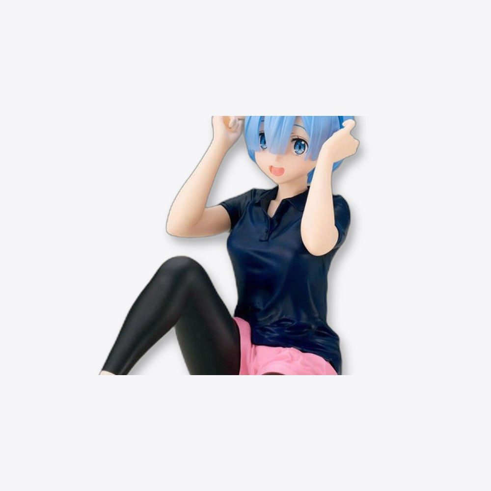 Figura banpresto re zero starting life in another world relax time rem training (imagen 5 de 6)