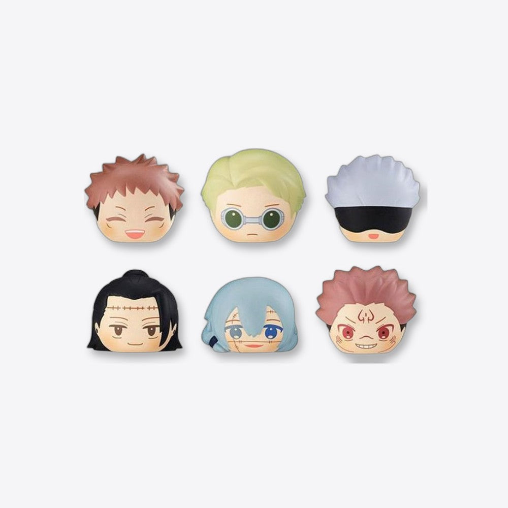 Pack 6 figuras antiestres megahouse jujutsu kaisen gekijouban squeeze bread (imagen 2 de 6)