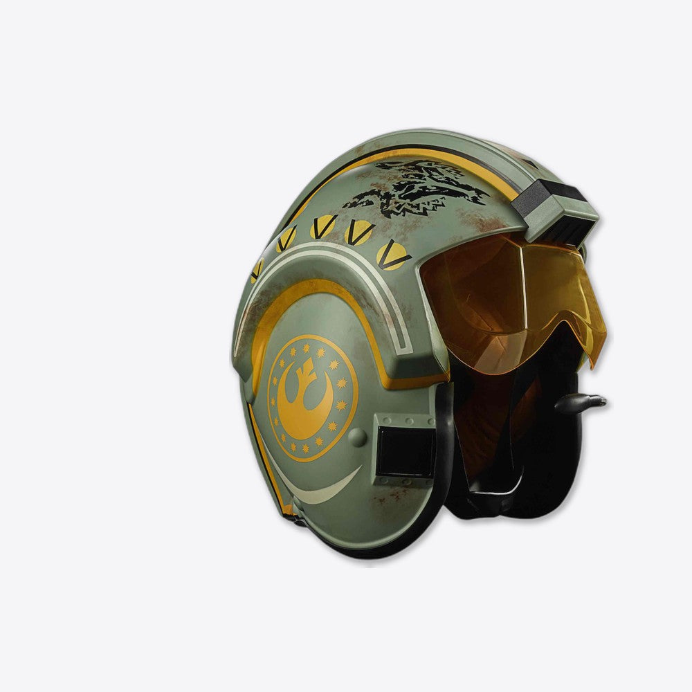 Hasbro Replica escala 1:1trapper wolf casco electronico  the mandalorian black series (imagen 4 de 6)