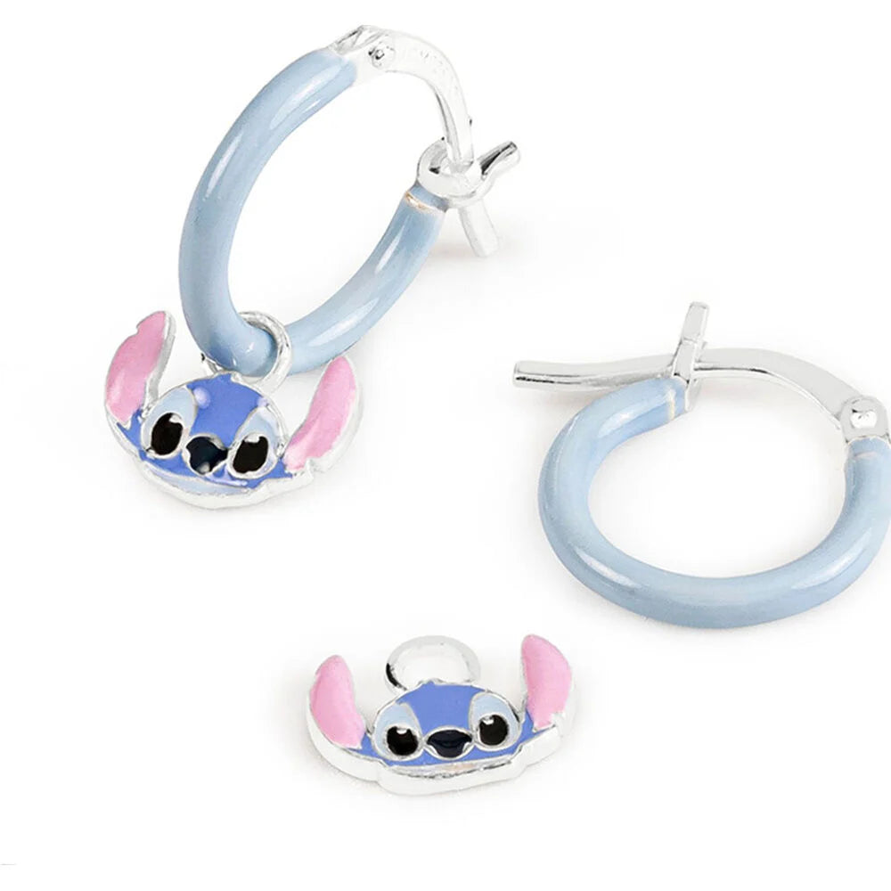Peers Hardy Pendientes Charm Stitch Disney plata (imagen 2 de 3)