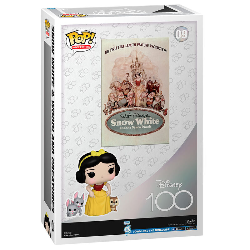 Funko Figura POP Movie Poster Disney 100th Blancanieves (imagen 3 de 6)