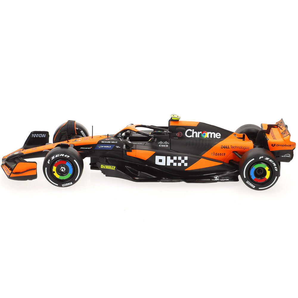 Burago Coche Mclaren Norris MCL38 F1 metal (imagen 3 de 5)