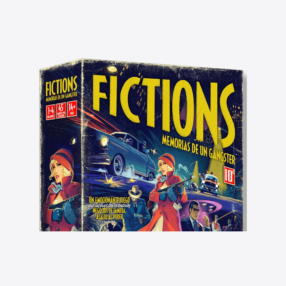 Asmodee Juego de mesa fictions: memorias de un gangster (imagen 3 de 6)