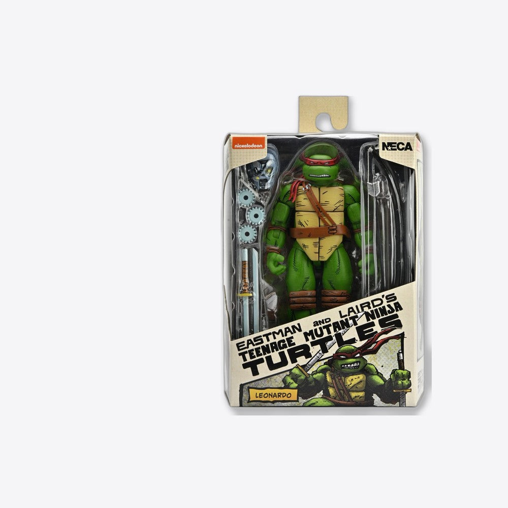 Figura neca teenage mutant ninja turtles mirage comics leonardo scale action 18cm (imagen 4 de 6)