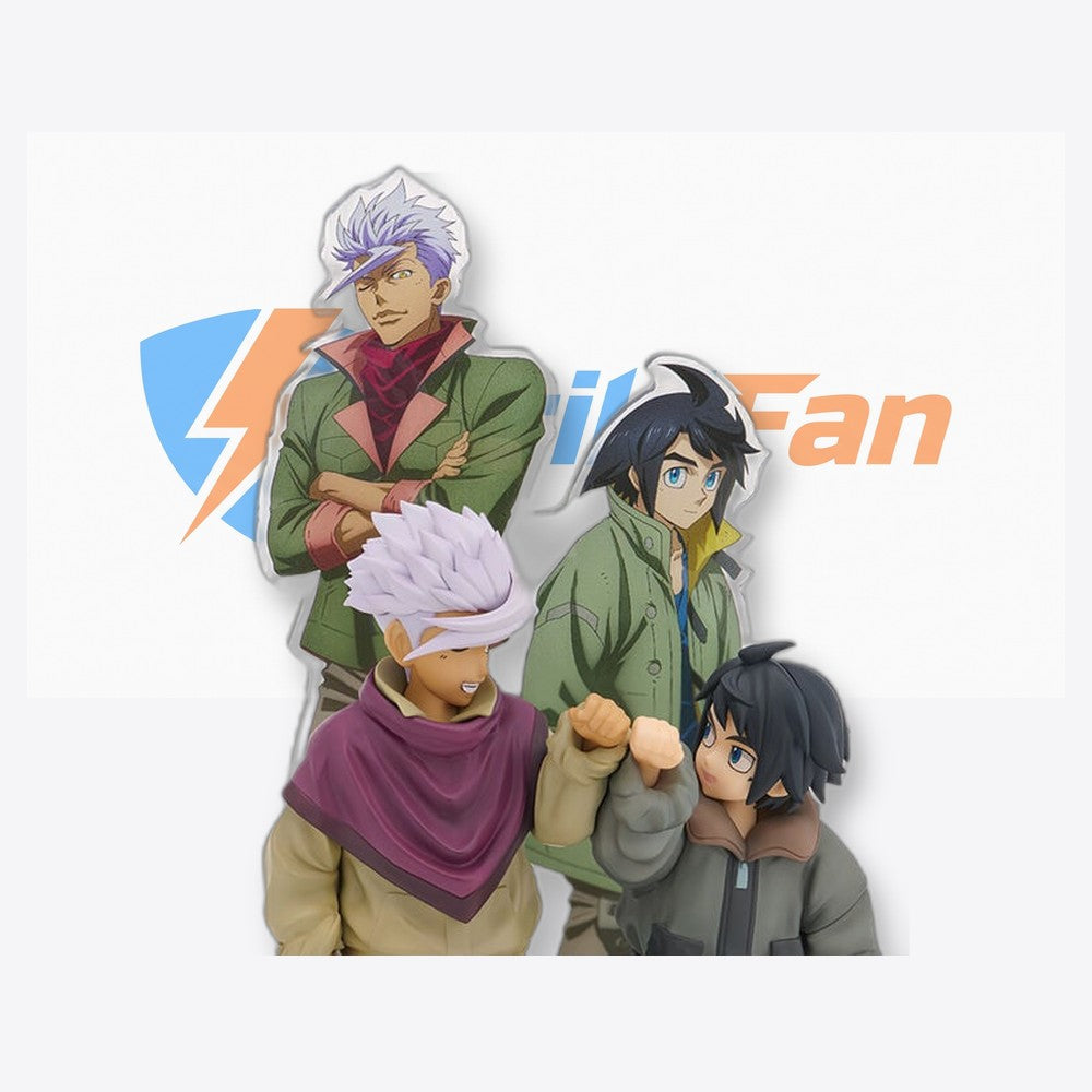 Banpresto Figura Ichibansho Augus Mikazuki & Itsuka Orga Iron-Blooded Orphans Mobile Suit Gundam 18cm (imagen 6 de 6)