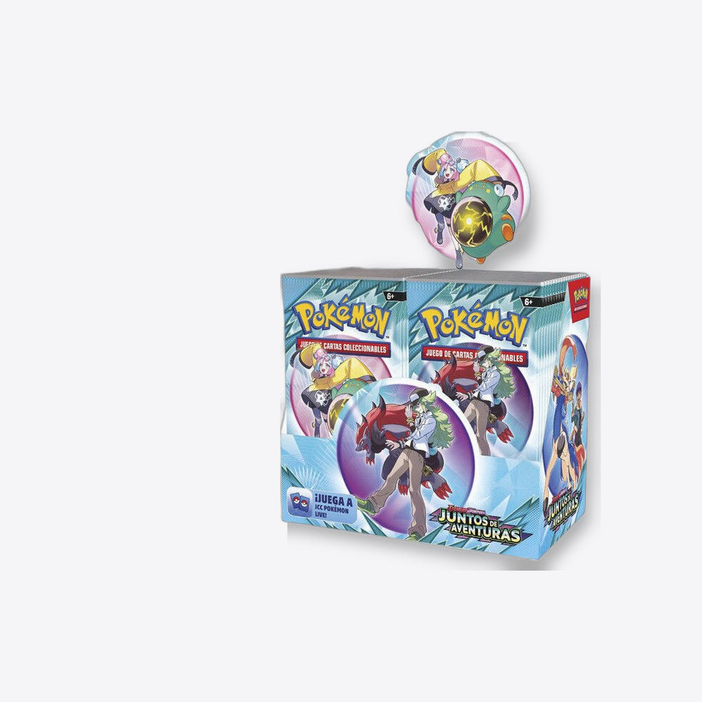 Pokemon tcg escarlata y púrpura juntos de aventuras booster español (imagen 4 de 6)