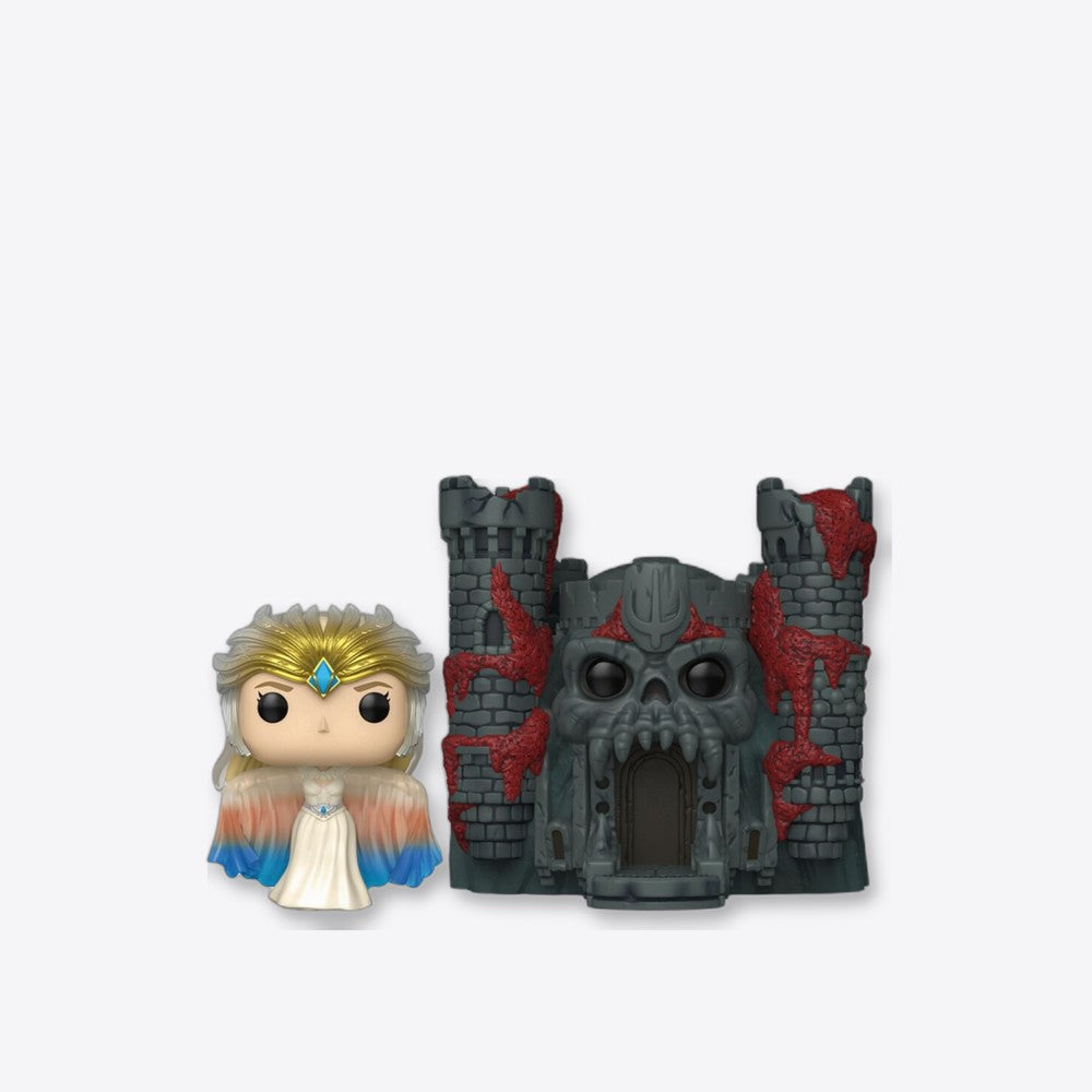 Funko Figura POP Town Masters of the Universe Sorceress with Castle Grayskull Live Action (imagen 5 de 6)
